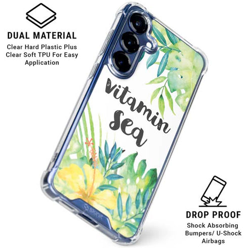 Vitamin Sea Galaxy S25 Clear Case